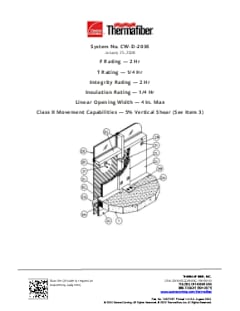 Design Listing CW-D-2036