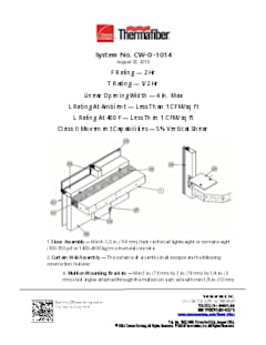 Design Listing CW-D-1014