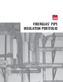 Fiberglas Pipe Insulation Portfolio Brochure