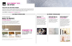 Gypsum Brochure Specialty Non-Wovens