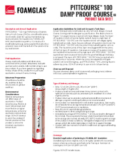 PITTCOURSE 100 DPC Data Sheet