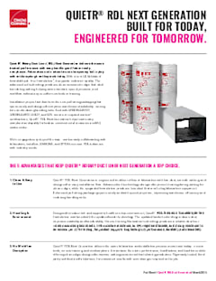 QuietR® RDL Top 5 Advantages
