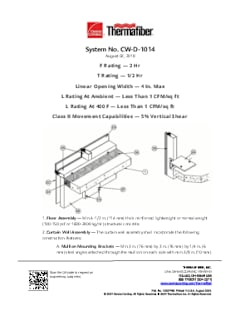 Design Listing CW-D-1014