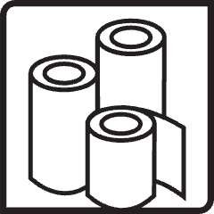 Icon of rolls of insulation