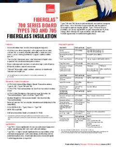 2 Owens Corning 703 FRK Insulation