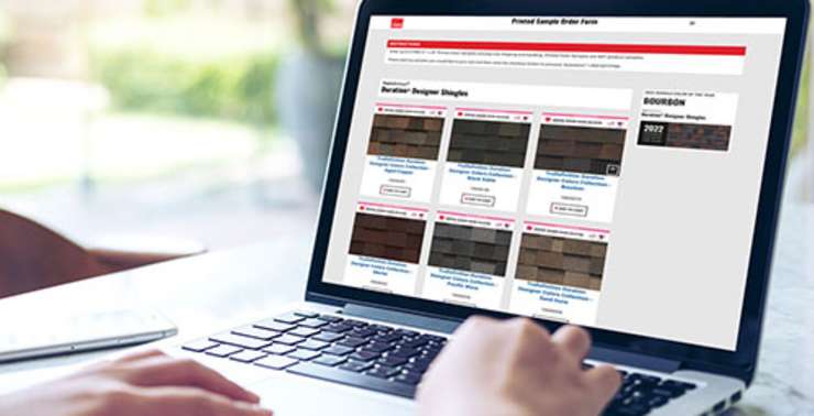 Order a Shingle Color Poster