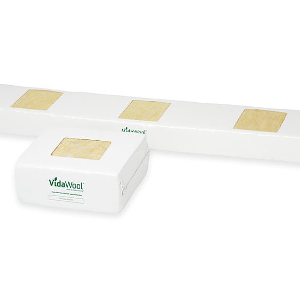 VidaWool Slabs row of three and one single block slab