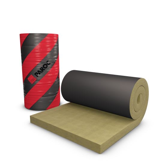 3-in-1 Paloeristematto PAROC Vect Mat BlackCoat EI60