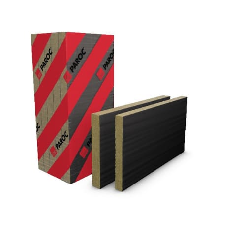 Brandskiva brandskydd PAROC Vect Slab BlackCoat EI60