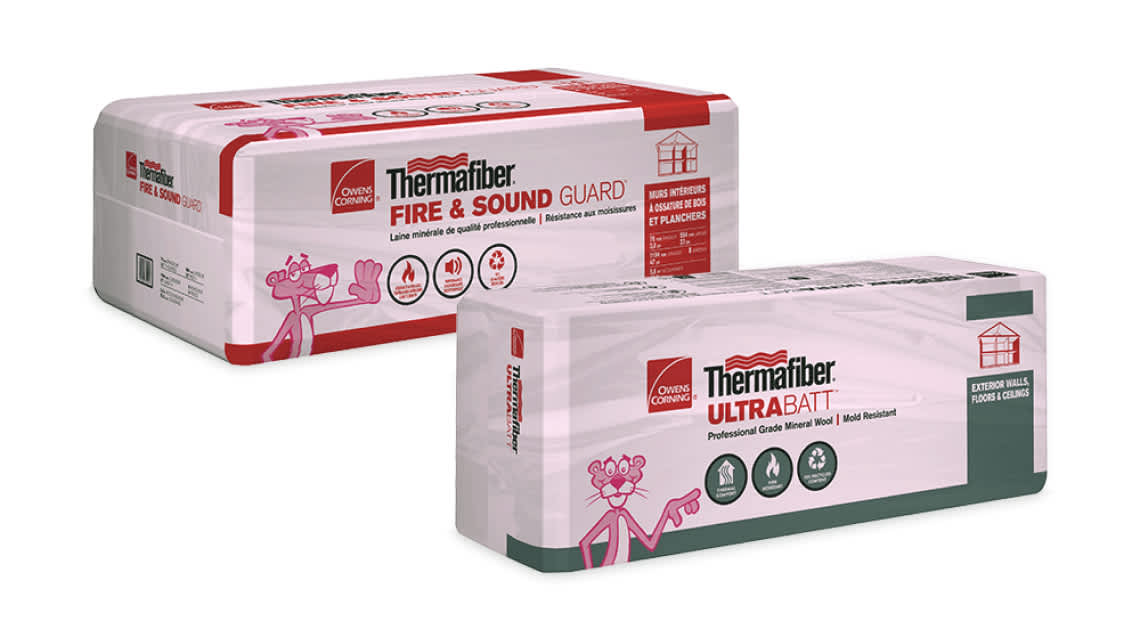product shot of Thermafiber® Residential Mineral Insulation