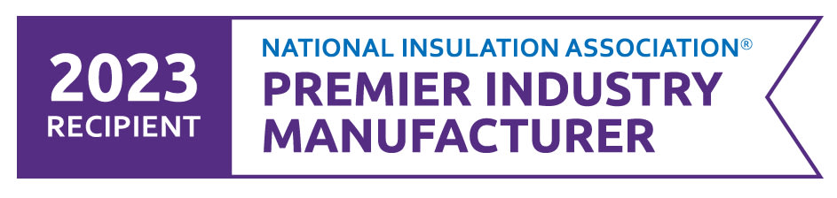 National Insulation Association Premier Industry Manufacturer 2023 recipient flag