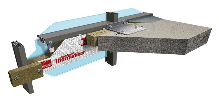 Thermafiber® Impasse®&nbsp;Zero Spandrel Perimeter Fire Containment System