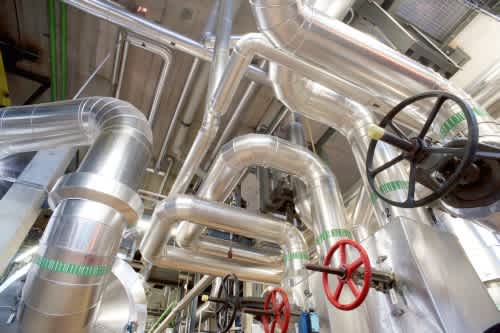 Industrial Steel return pipelines