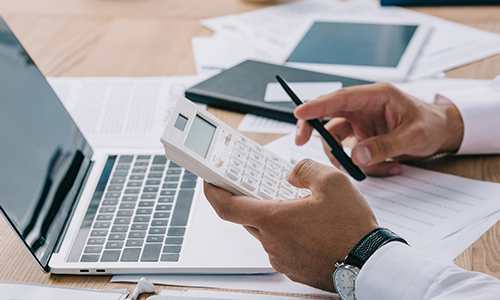 Calculations with computer