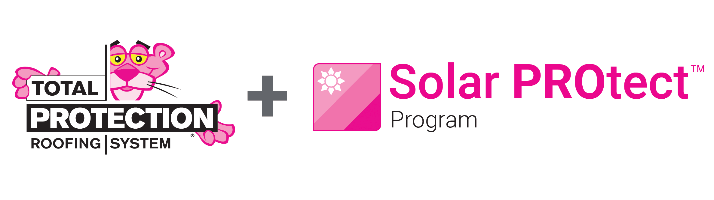 Owens Corning Total Protection Roofing System plus Solar PROtect Program logo