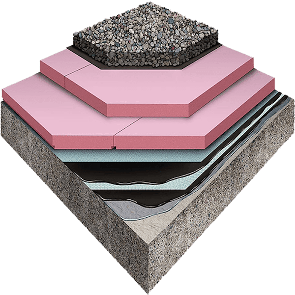 Concrete Roof Deck Fluid Applied Waterproofing