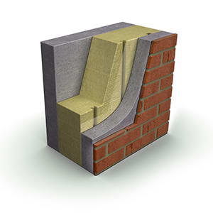 Betonisandwich-elementti eristeenä PAROC-kivivilla