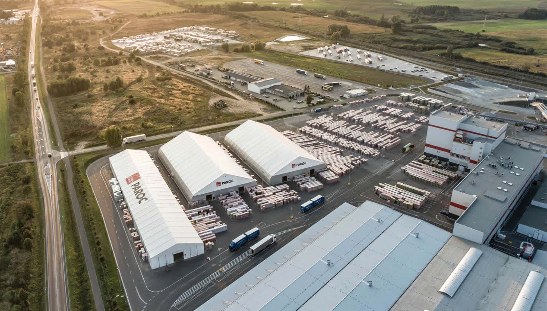 Ptasia perspektywa polskiej fabryki Paroc – Obraz