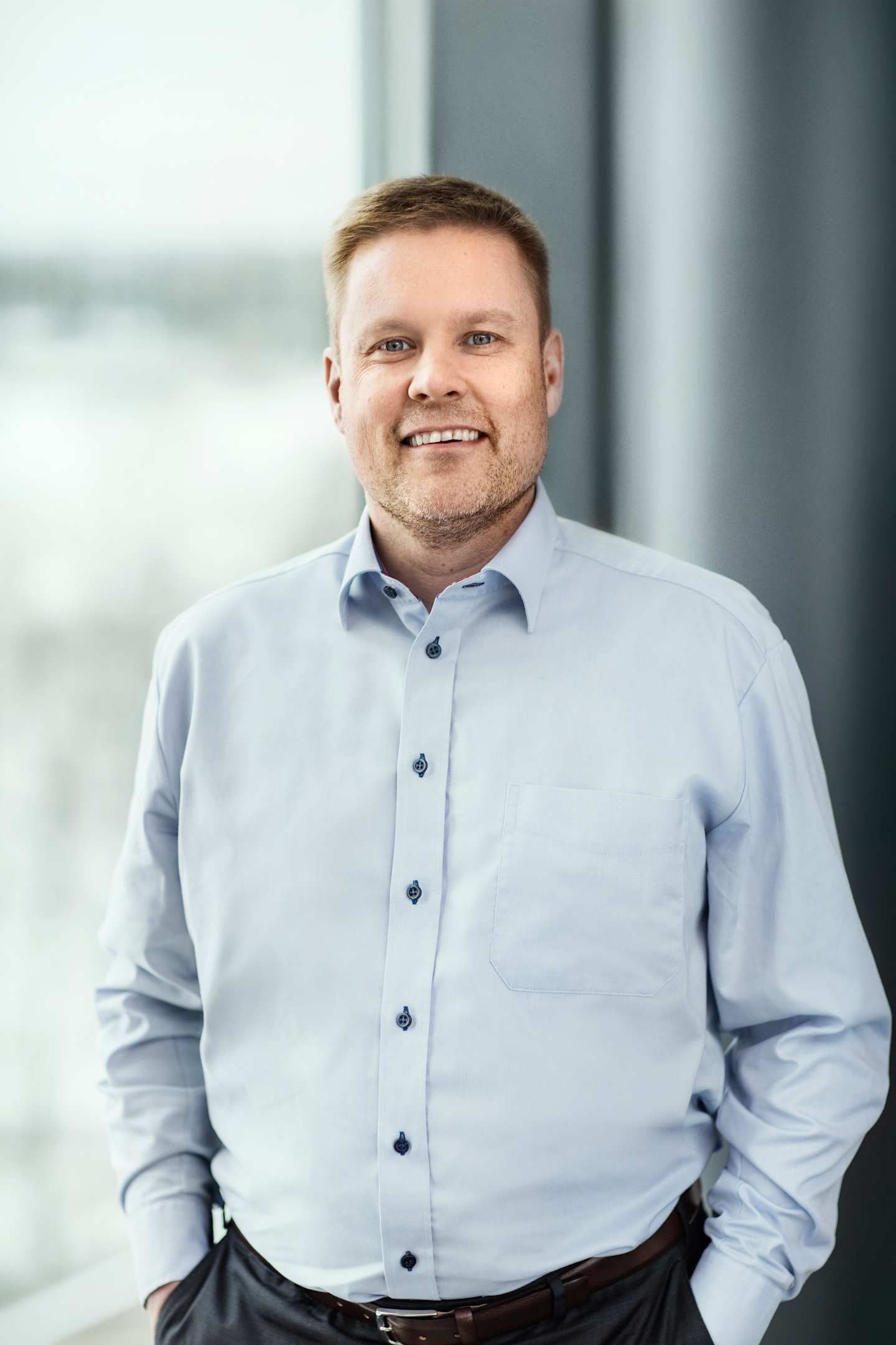 Portrait of Jari Airola, Managing Director, Building Insulation, PAROC
