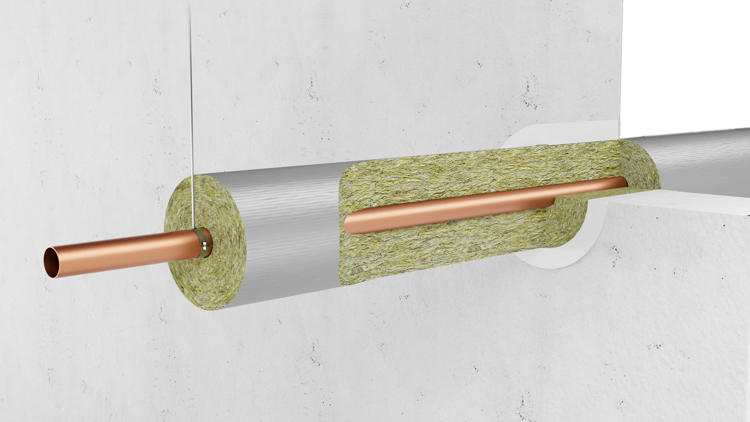  PAROC® Isolierung von Rohrdurchführungen