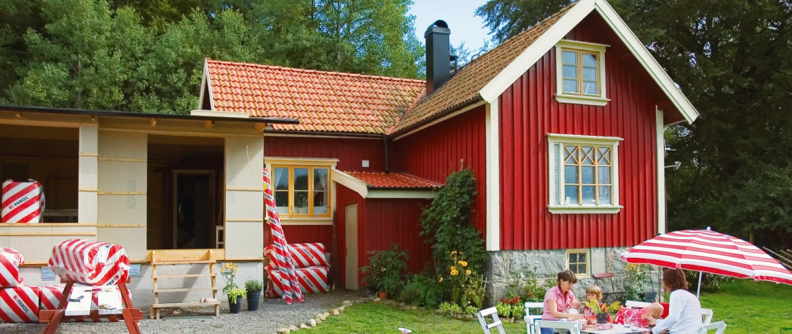 paroc blogi lisäeristämällä laatua mökkielämään