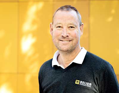 portræt af Michael Bergkvist, Proffsælger Beijer Byggmaterial