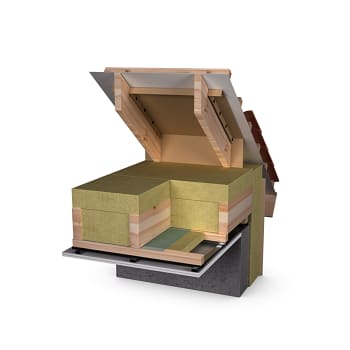 Poddasze nieużytkowe – ocieplenie płytami PAROC układanymi na stropie