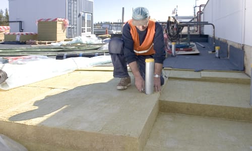 termoizolacja budynku dach plaski