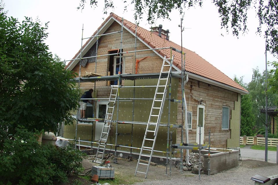 Thermomodernisierung des Gebäudes