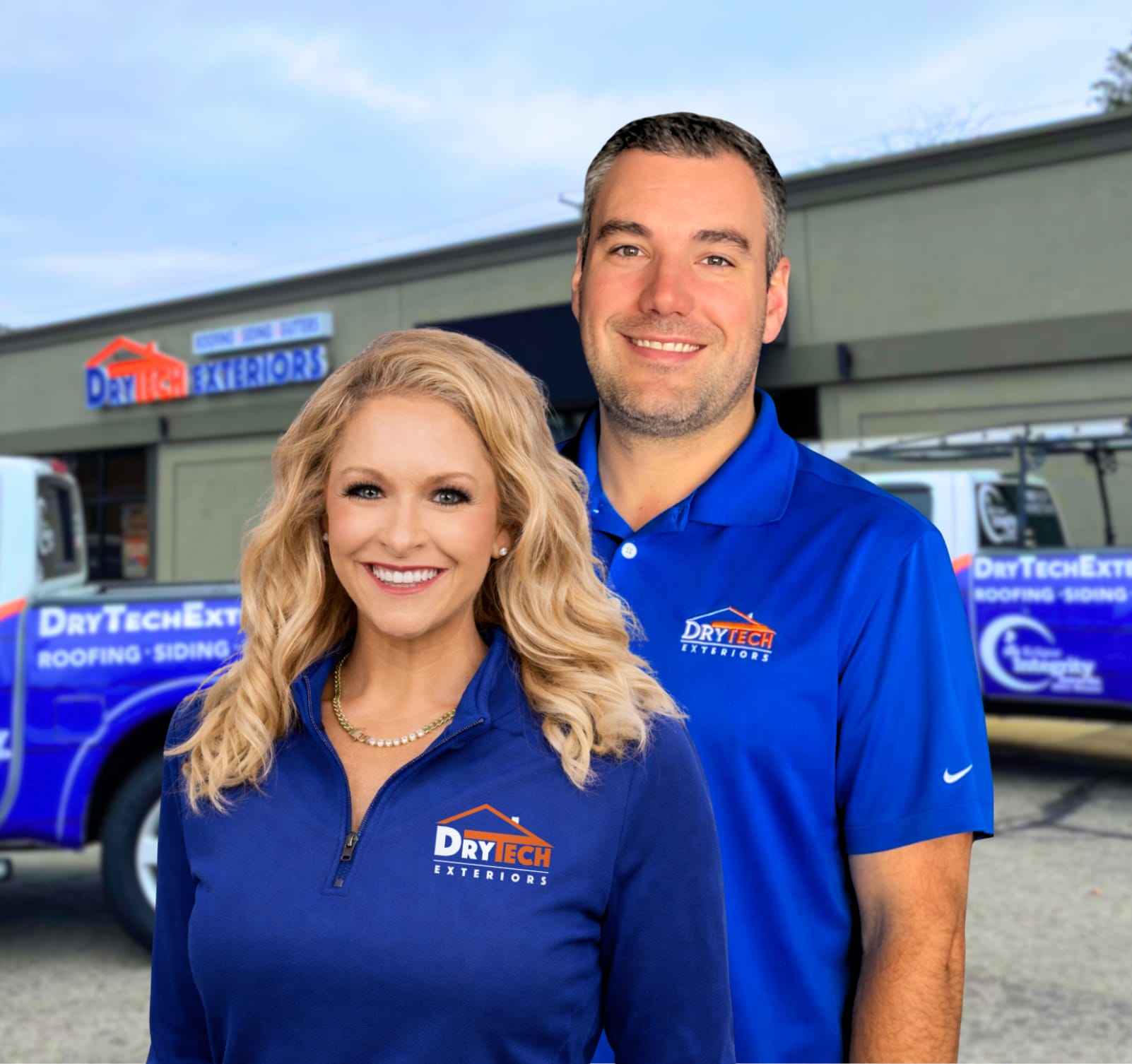 Brad & Allie Hosler of DryTech Exteriors