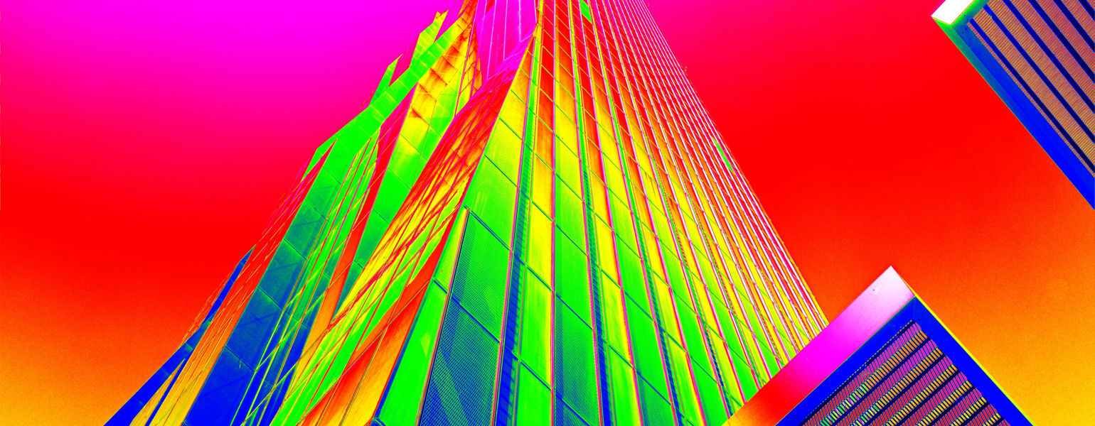 Thermal image of building