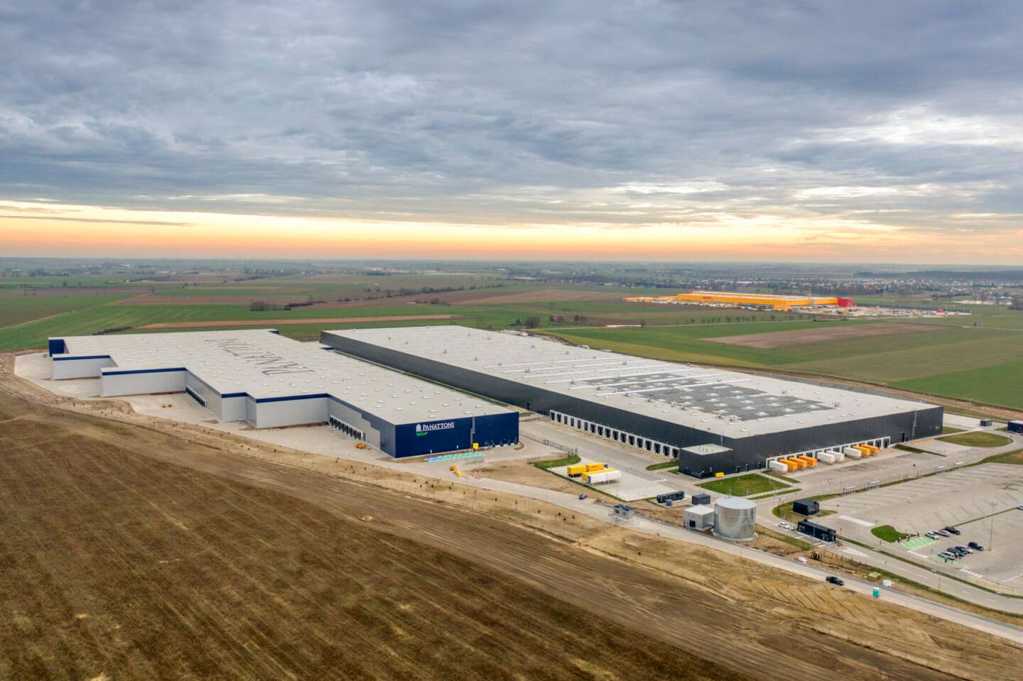 panattoni robakowo widok na hale