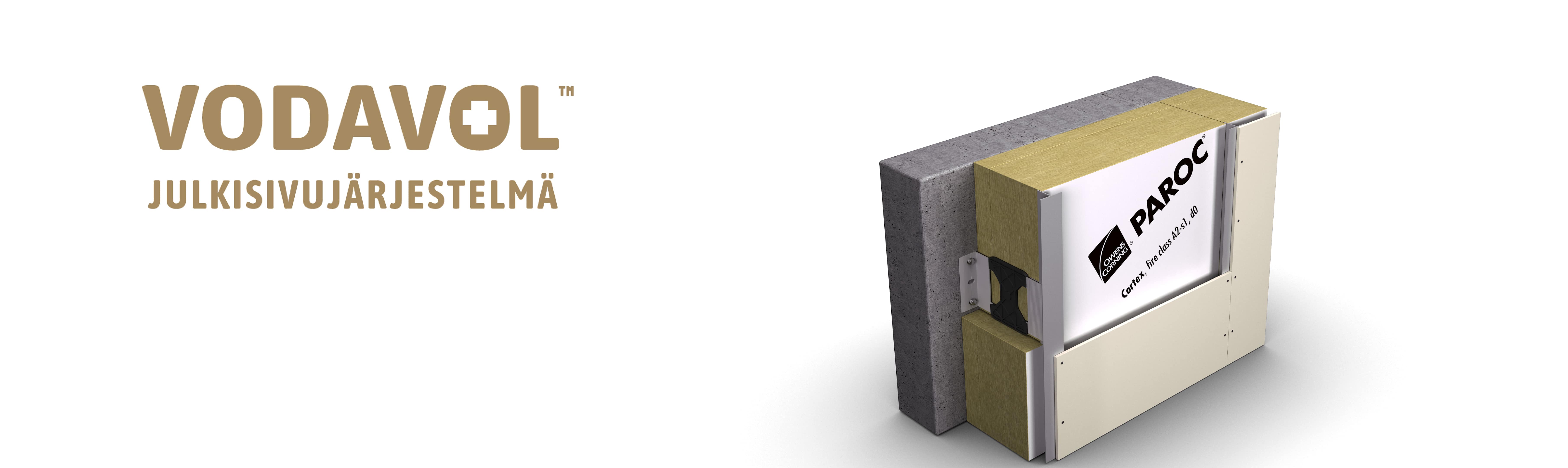 Vodavol on ratkaisu vanhojen kerrostalojen julkisivusaneeraukseen