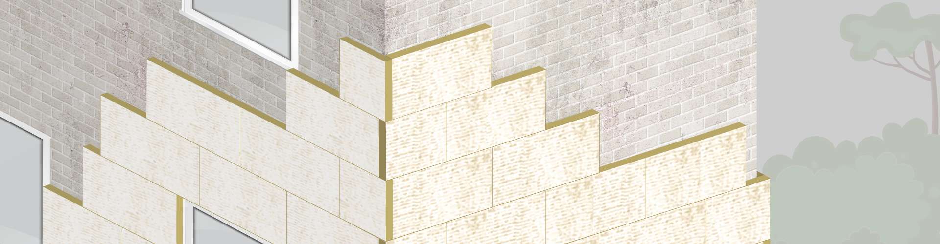 Ocieplenie ścian za pomocą PAROC Linio 10cc