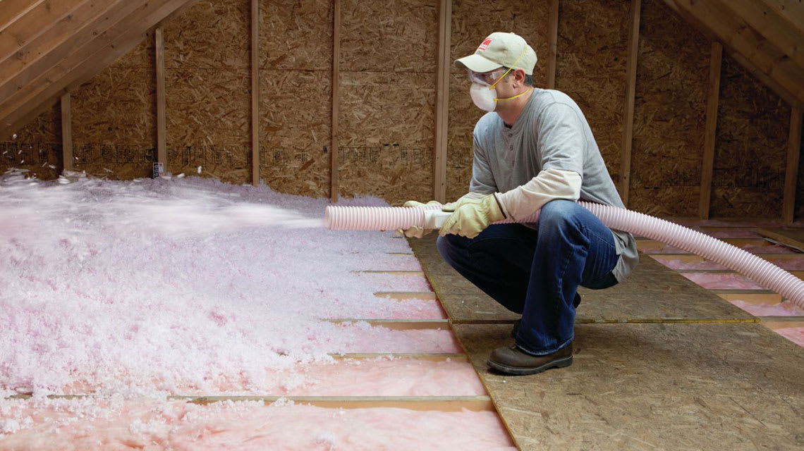 Blown In Insulation Near Uniontown | AR Roofing & Remodeling