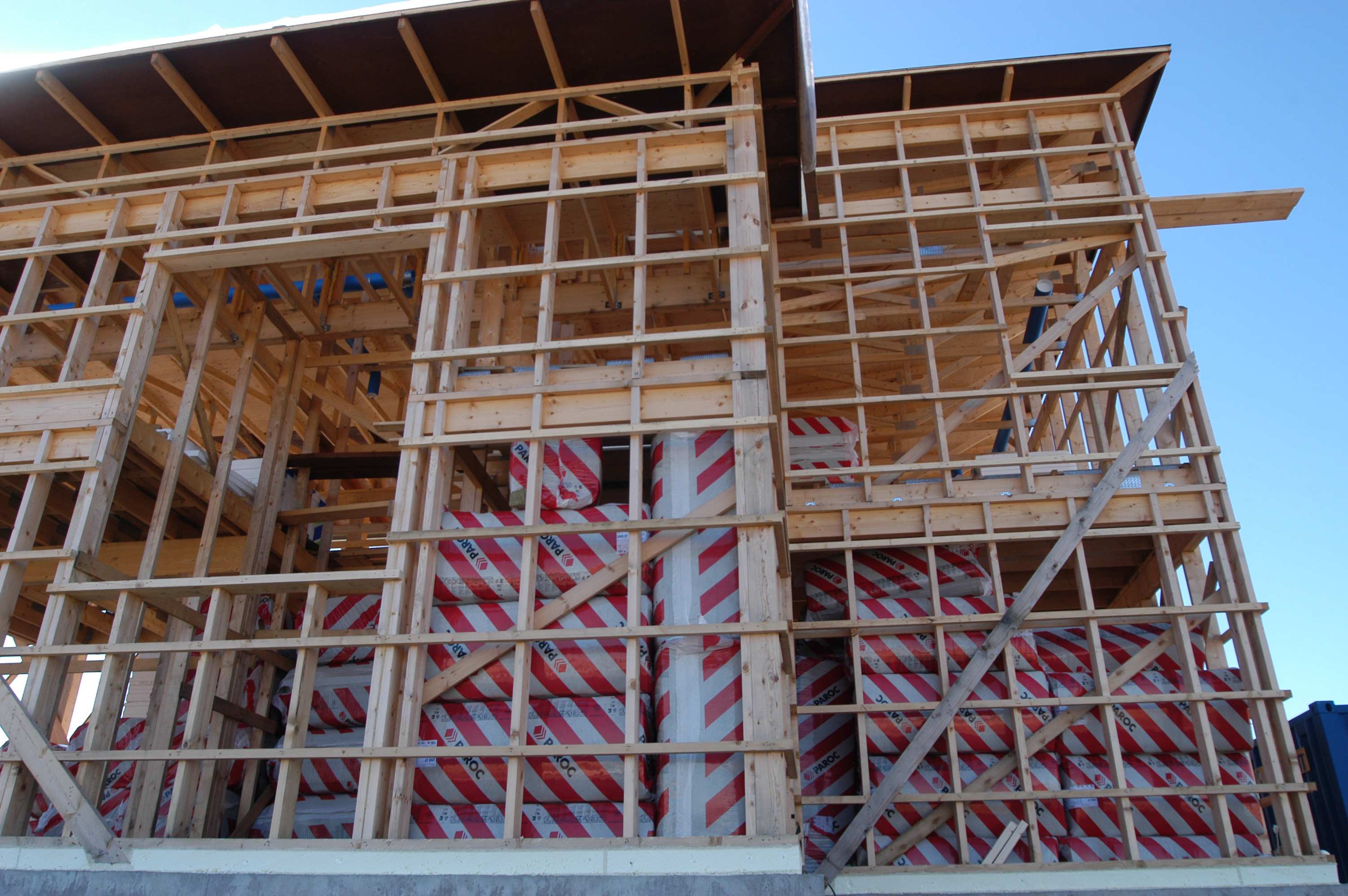 Dom na szkielecie drewnianym