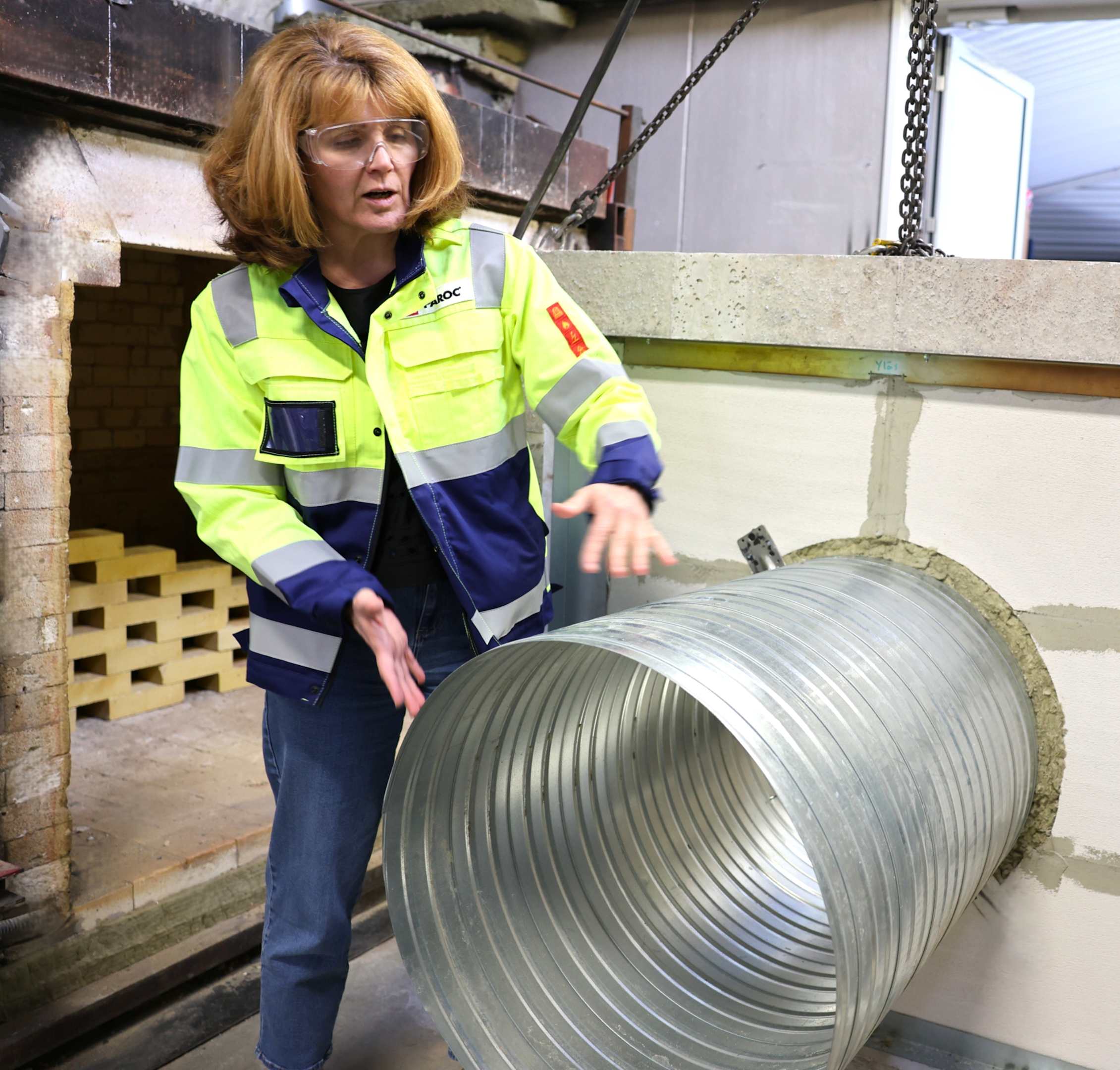 RnD Leader Melanie Aubert Owens Corning Fire Testing