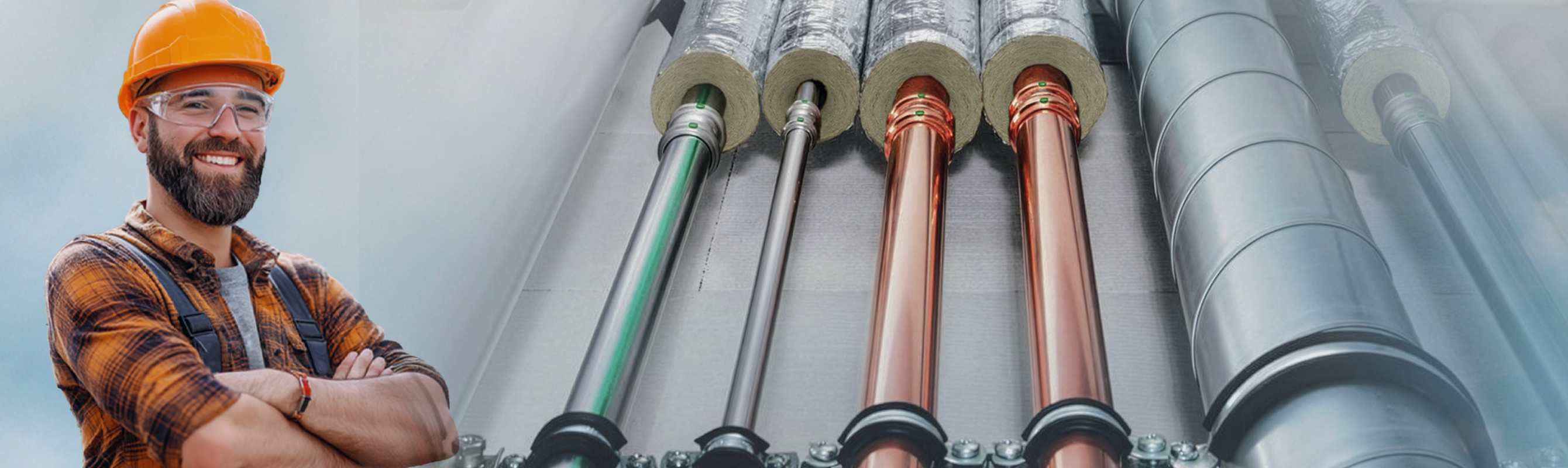 Systemkompabilität von PAROC und Viega für Rohrdurchführungen