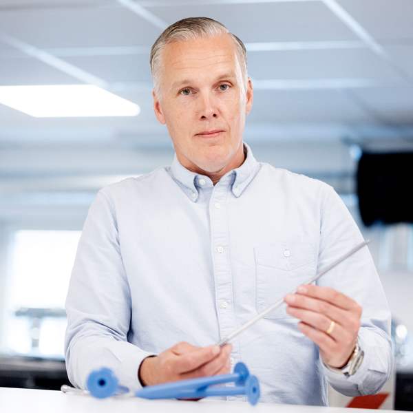 Mikael Olofsson, produktchef hos Paroc