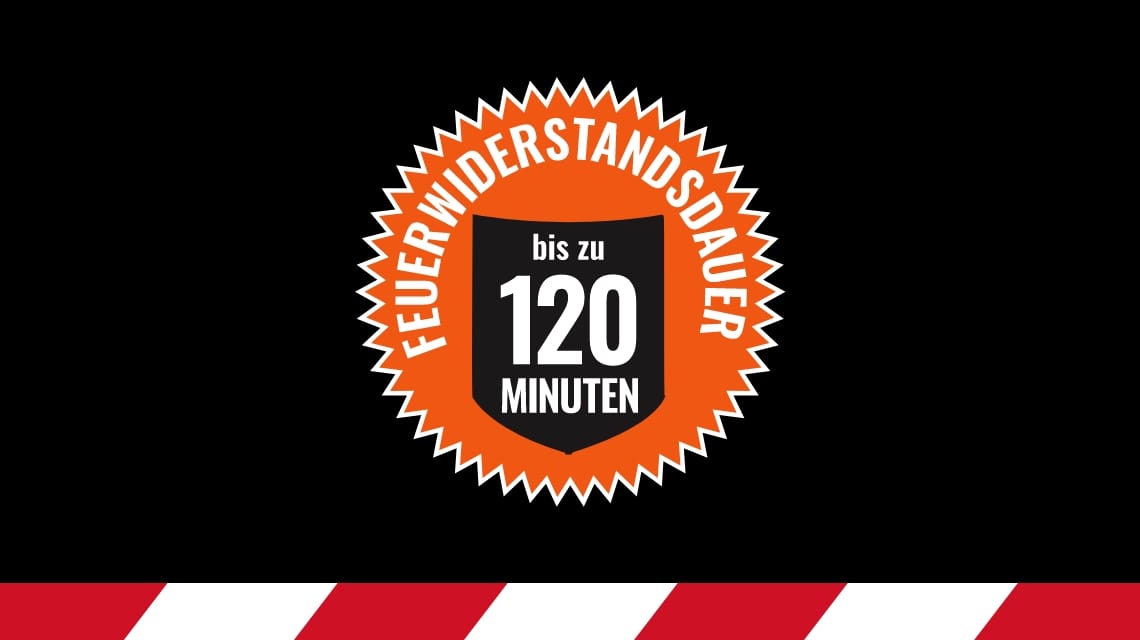 Rohrdurchführung bis zu 120 Minuten