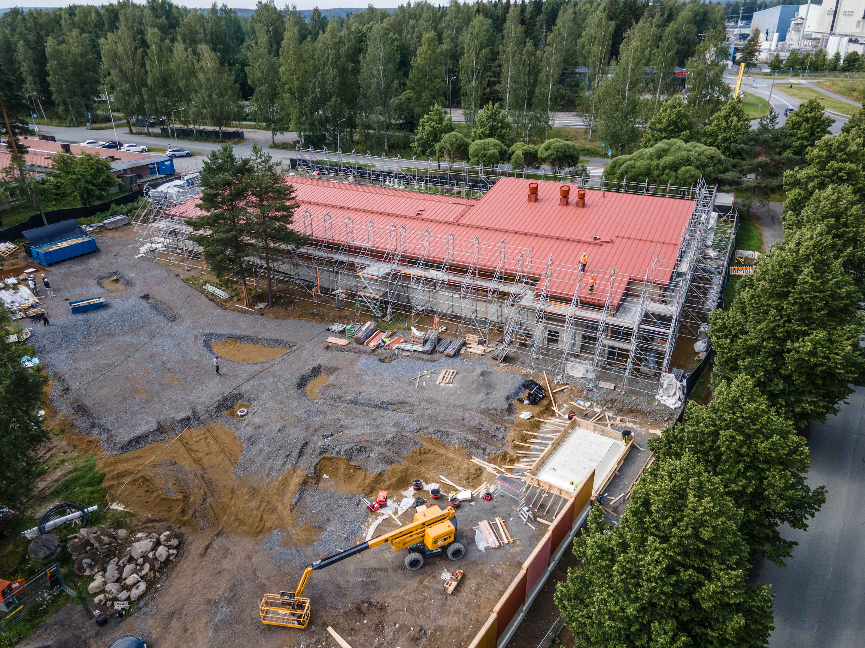 PAROC Vect referencase Paroc Vect Mat BlackCoat EI60 solviken finland