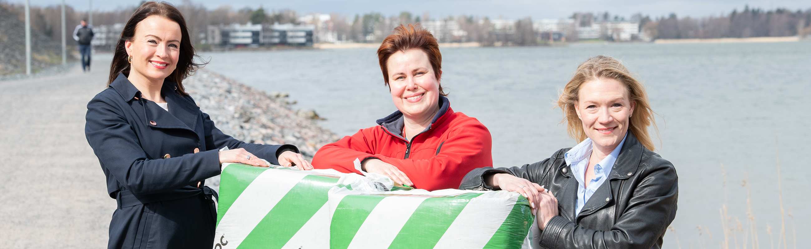 Emmi Piispanen, Tarja Karhu ja Johanna Harila Paroc