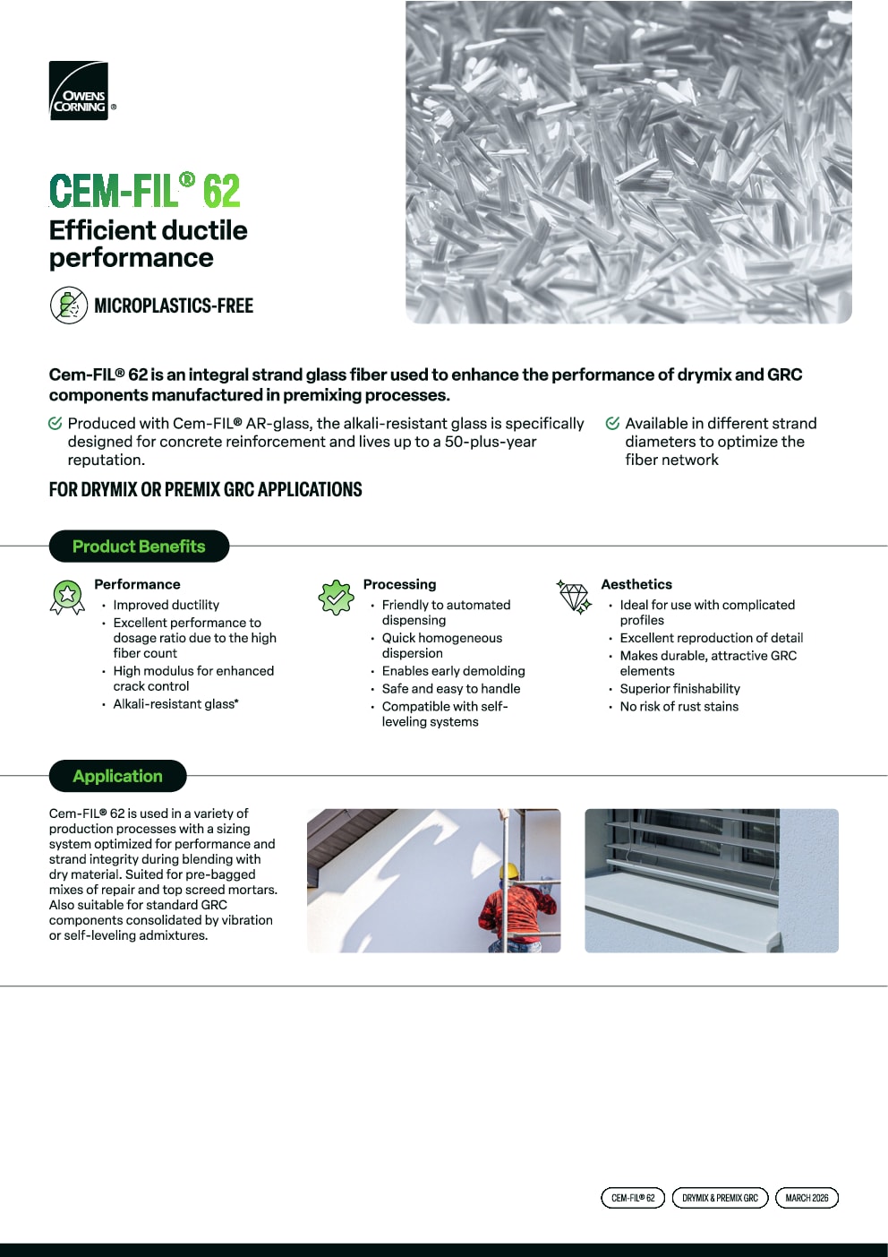 Cem-FIL 62 Product Data Sheet