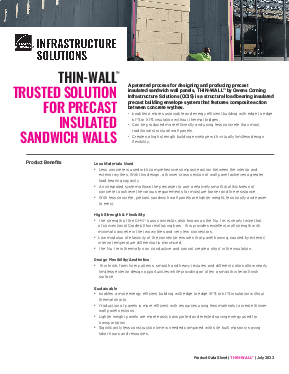 THIN-WALL Product Data Sheet
