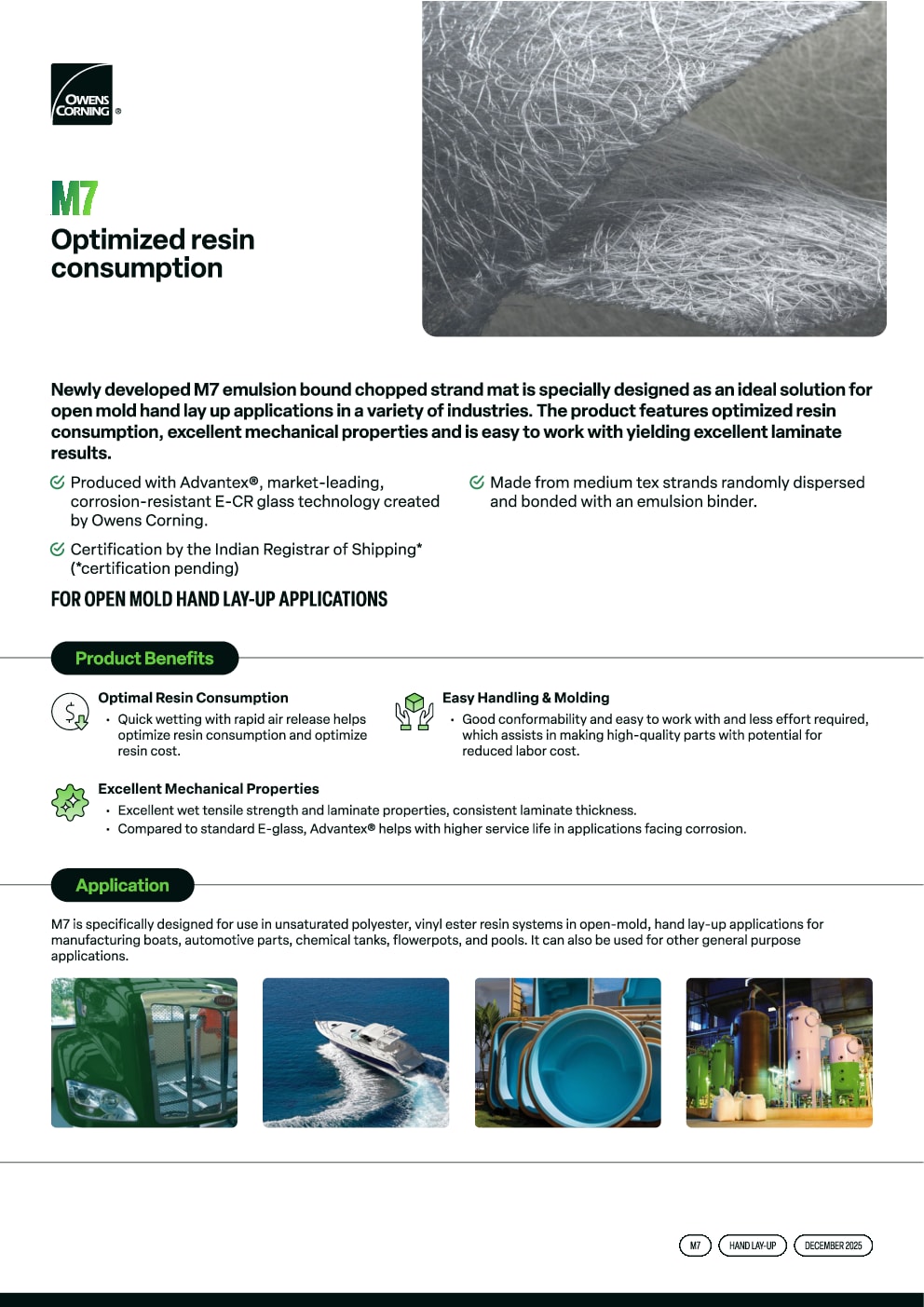 M7 CSM Product Data Sheet