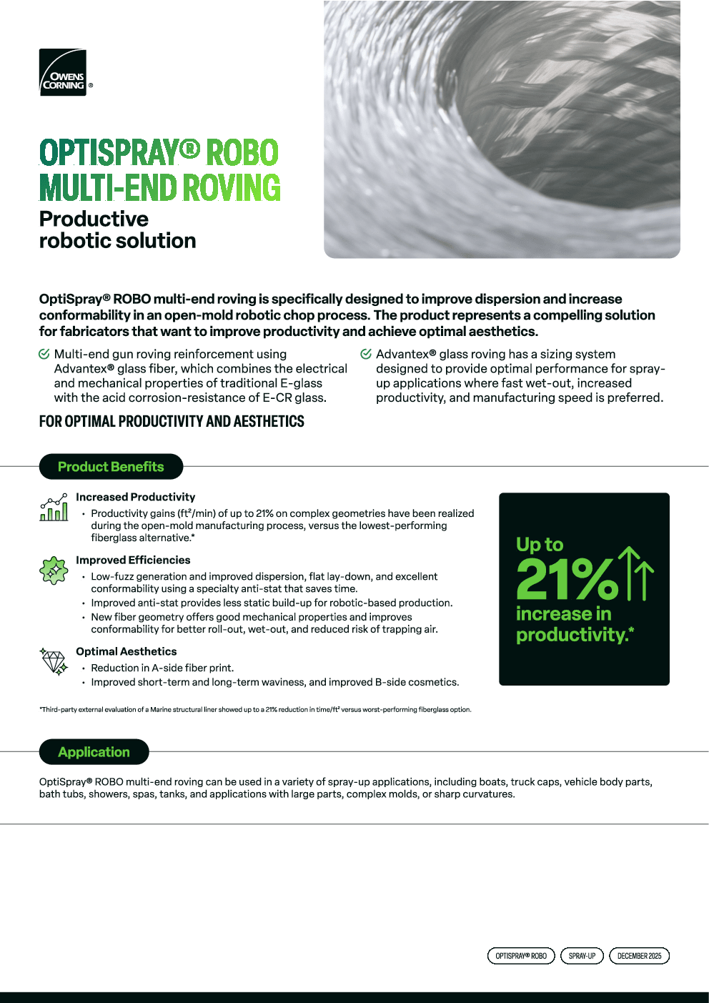 OptiSpray ROBO Product Data Sheet