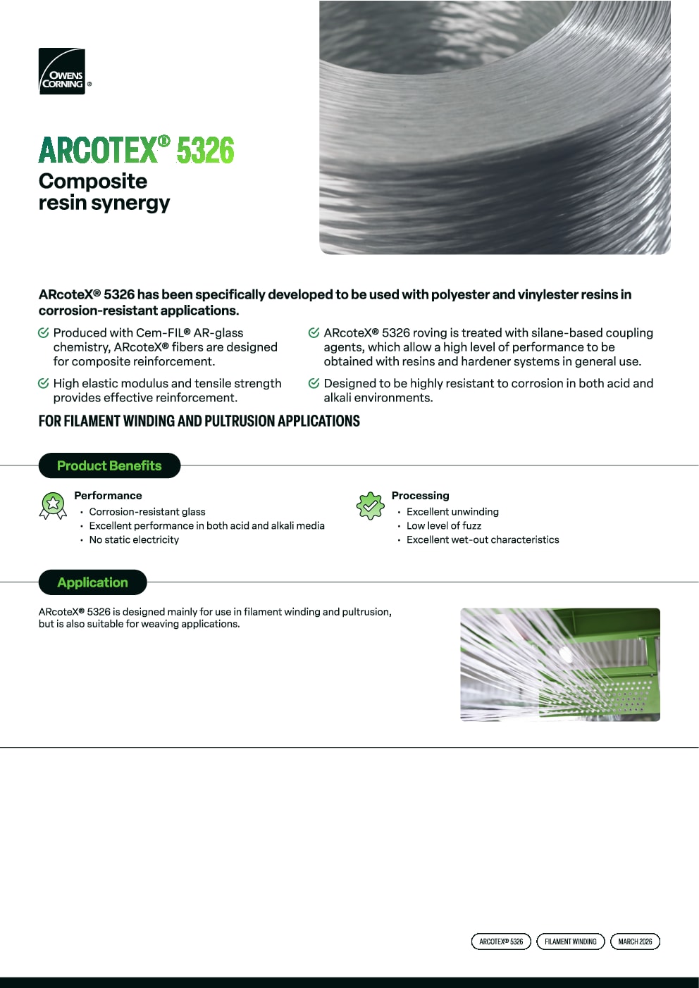 ARcoteX 5326 Product Data Sheet