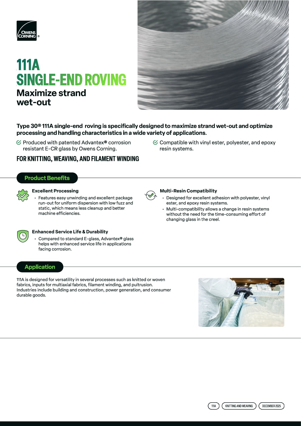 111A SER Product Data Sheet