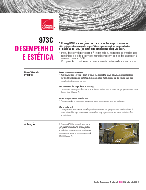 973C Product Data Sheet - Portuguese
