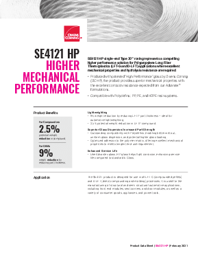 SE4121 HP Product Data Sheet